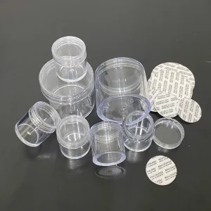 Hũ Nhựa Trong Suốt Đa Năng, Đựng Nhang, Đựng Mỹ Phẩm Chiết