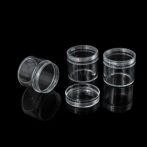 Hũ Nhựa Trong Suốt Đa Năng, Đựng Nhang, Đựng Mỹ Phẩm Chiết