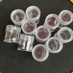 Hũ Nhựa Trong Suốt Đa Năng, Đựng Nhang, Đựng Mỹ Phẩm Chiết